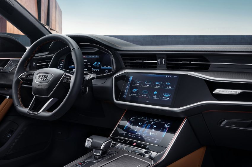 2022 Audi A7L 55 TFSI quattro S line edition one - Interior, Cockpit Wallpaper 850x566 #17