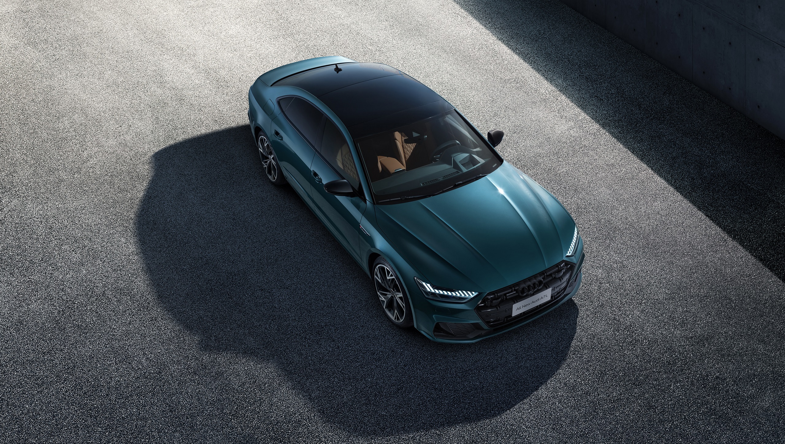 Download 2022 Audi A7L 55 TFSI quattro S line edition one - Top HD Wallpaper 2560x1447 #6
