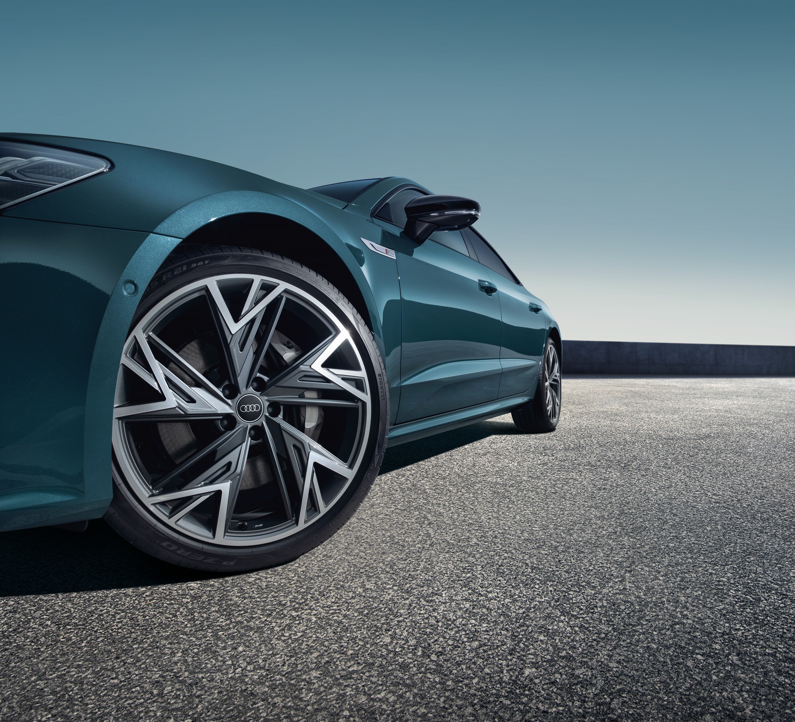 Download 2022 Audi A7L 55 TFSI quattro S line edition one - Wheel HD Wallpaper 2560x2326 #8