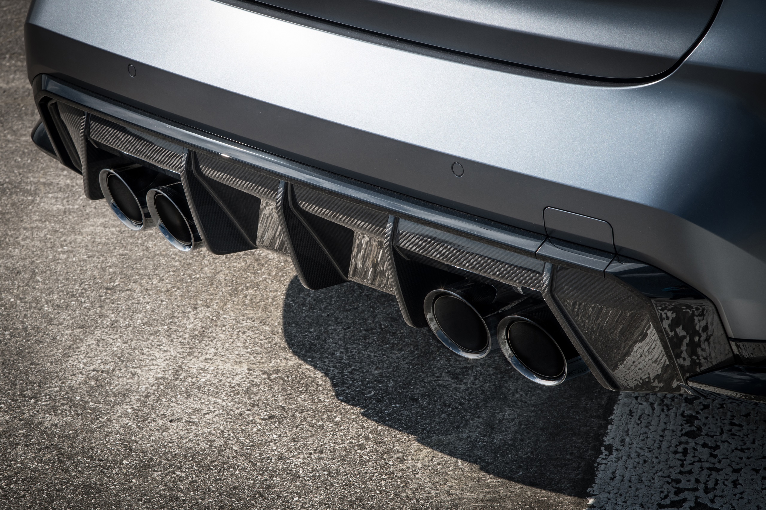 Download 2022 BMW M3 Competition M xDrive - Exhaust HD Wallpaper 2560x1706 #35