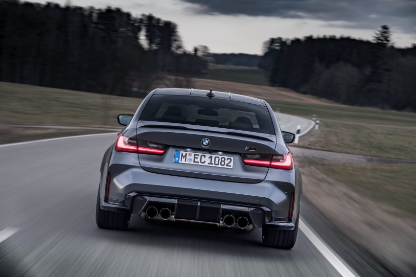 2022 BMW M3 Competition M xDrive - Rear Wallpaper 850x566 #12