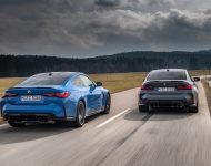 2022 BMW M3 Competition M xDrive and M4 Competition M xDrive - Rear Wallpaper 190x150