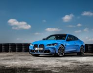 2022 BMW M4 Competition M xDrive - Front Three-Quarter Wallpaper 190x150