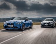 2022 BMW M4 Competition M xDrive and M3 Competition M xDrive - Front Three-Quarter Wallpaper 190x150