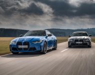 2022 BMW M4 Competition M xDrive and M3 Competition M xDrive - Front Wallpaper 190x150