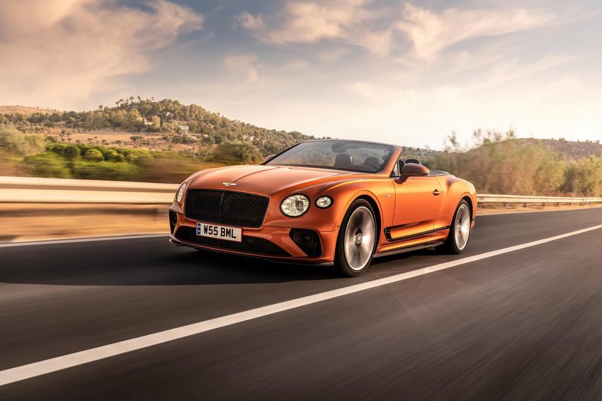 2022 Bentley Continental GT Speed Convertible - Front Three-Quarter Wallpaper 850x566 #32