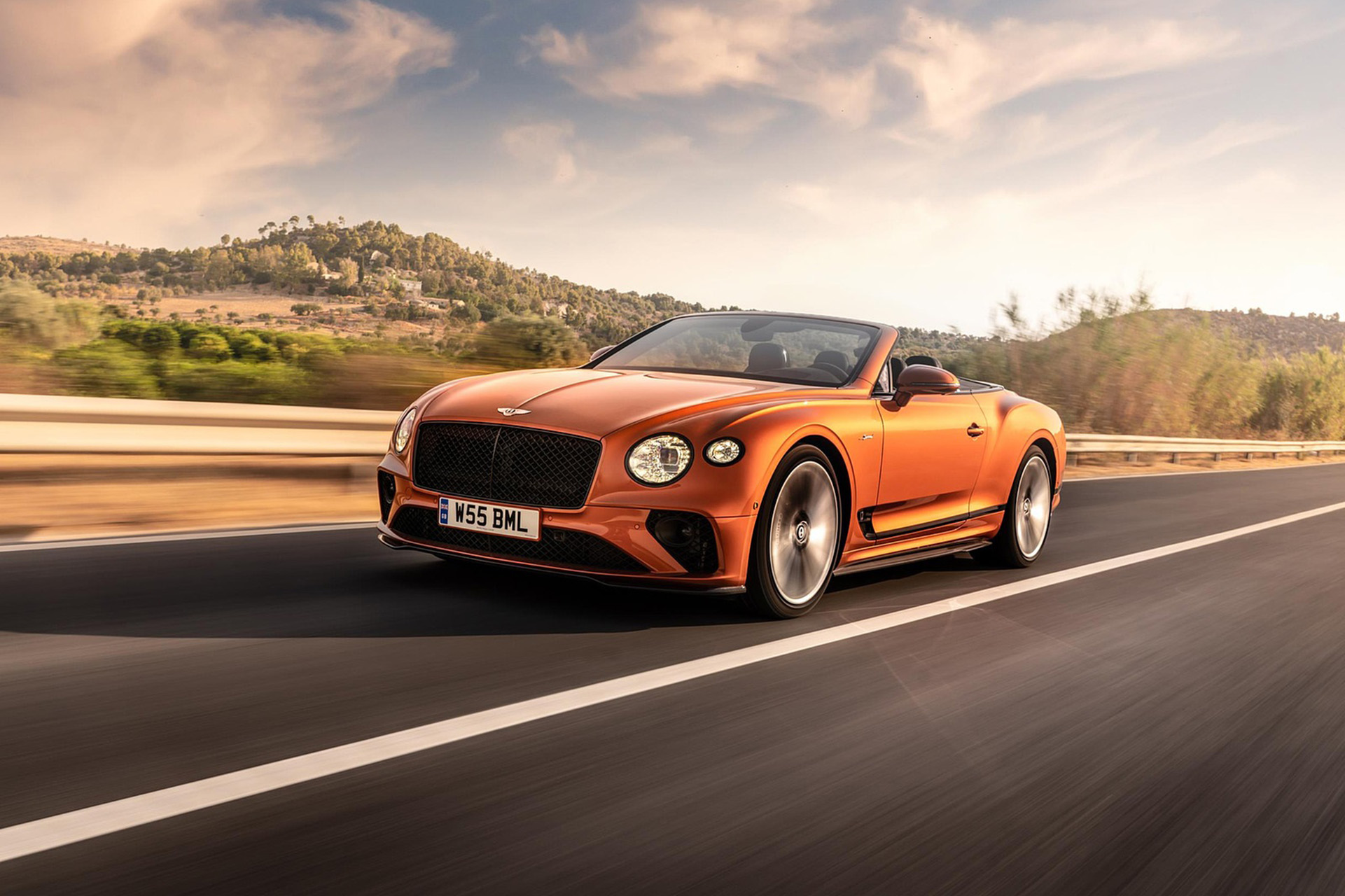 Download 2022 Bentley Continental GT Speed Convertible - Front Three-Quarter HD Wallpaper 1921x1280 #32