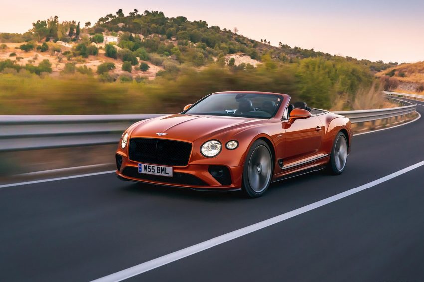 2022 Bentley Continental GT Speed Convertible - Front Three-Quarter Wallpaper 850x567 #25
