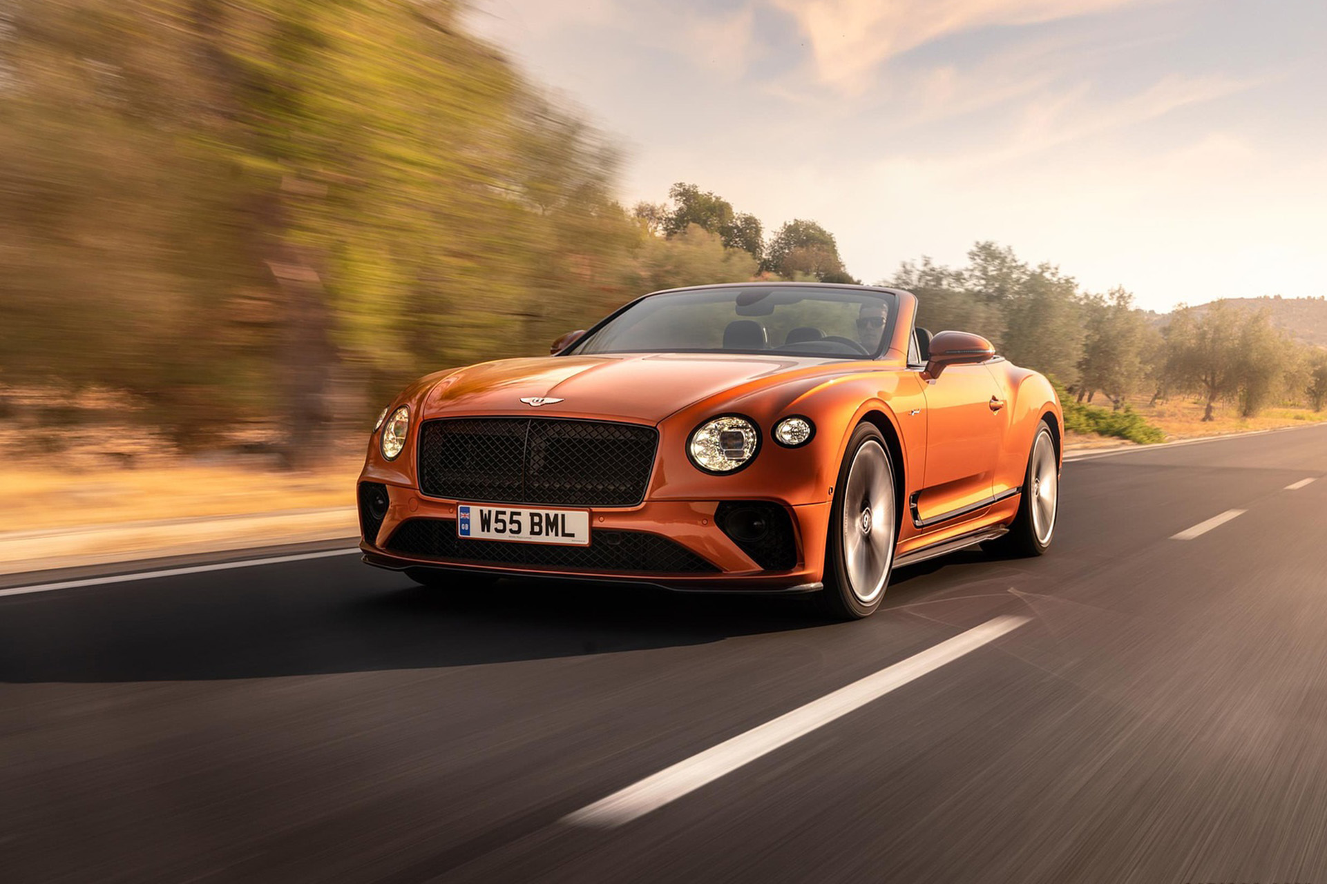 Download 2022 Bentley Continental GT Speed Convertible - Front Three-Quarter HD Wallpaper 1921x1281 #33
