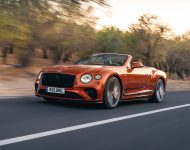 2022 Bentley Continental GT Speed Convertible - Front Three-Quarter Wallpaper 190x150