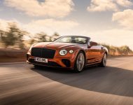 2022 Bentley Continental GT Speed Convertible - Front Three-Quarter Wallpaper 190x150