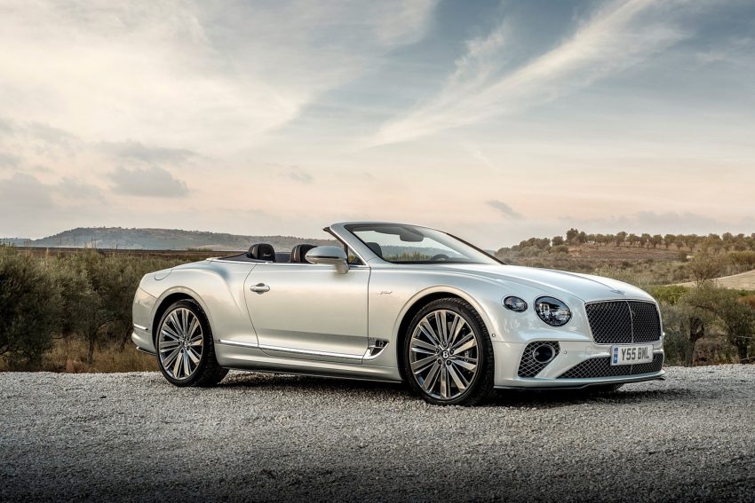 2022 Bentley Continental GT Speed Convertible - Front Three-Quarter Wallpaper 850x567 #12