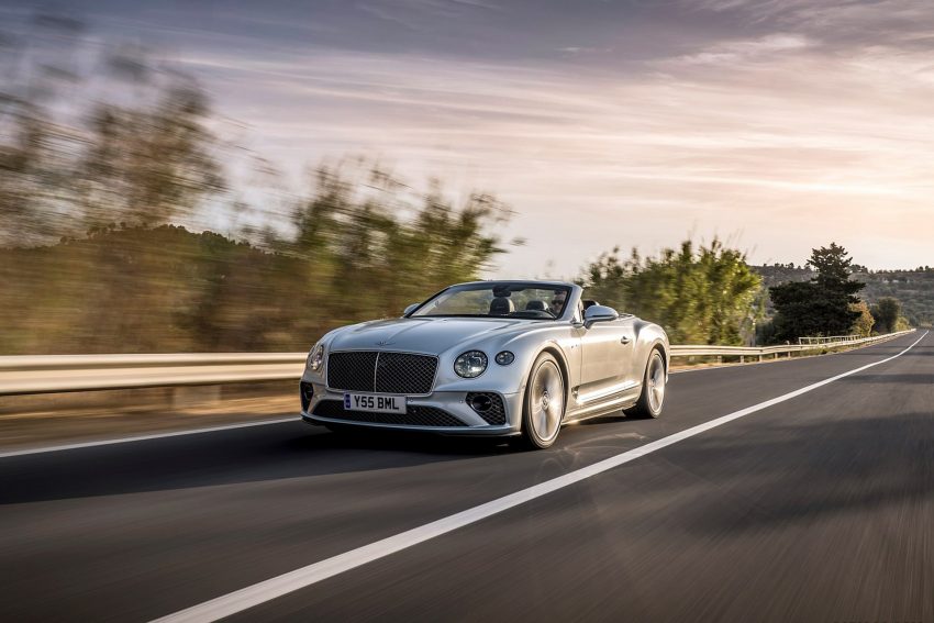 2022 Bentley Continental GT Speed Convertible - Front Three-Quarter Wallpaper 850x567 #4