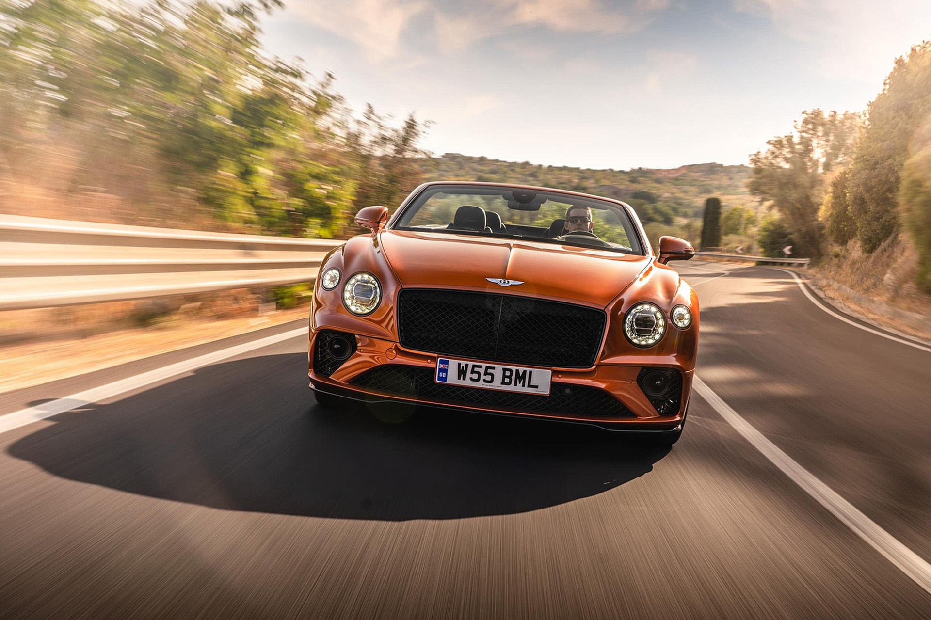 Download 2022 Bentley Continental GT Speed Convertible - Front HD Wallpaper 1920x1279 #35