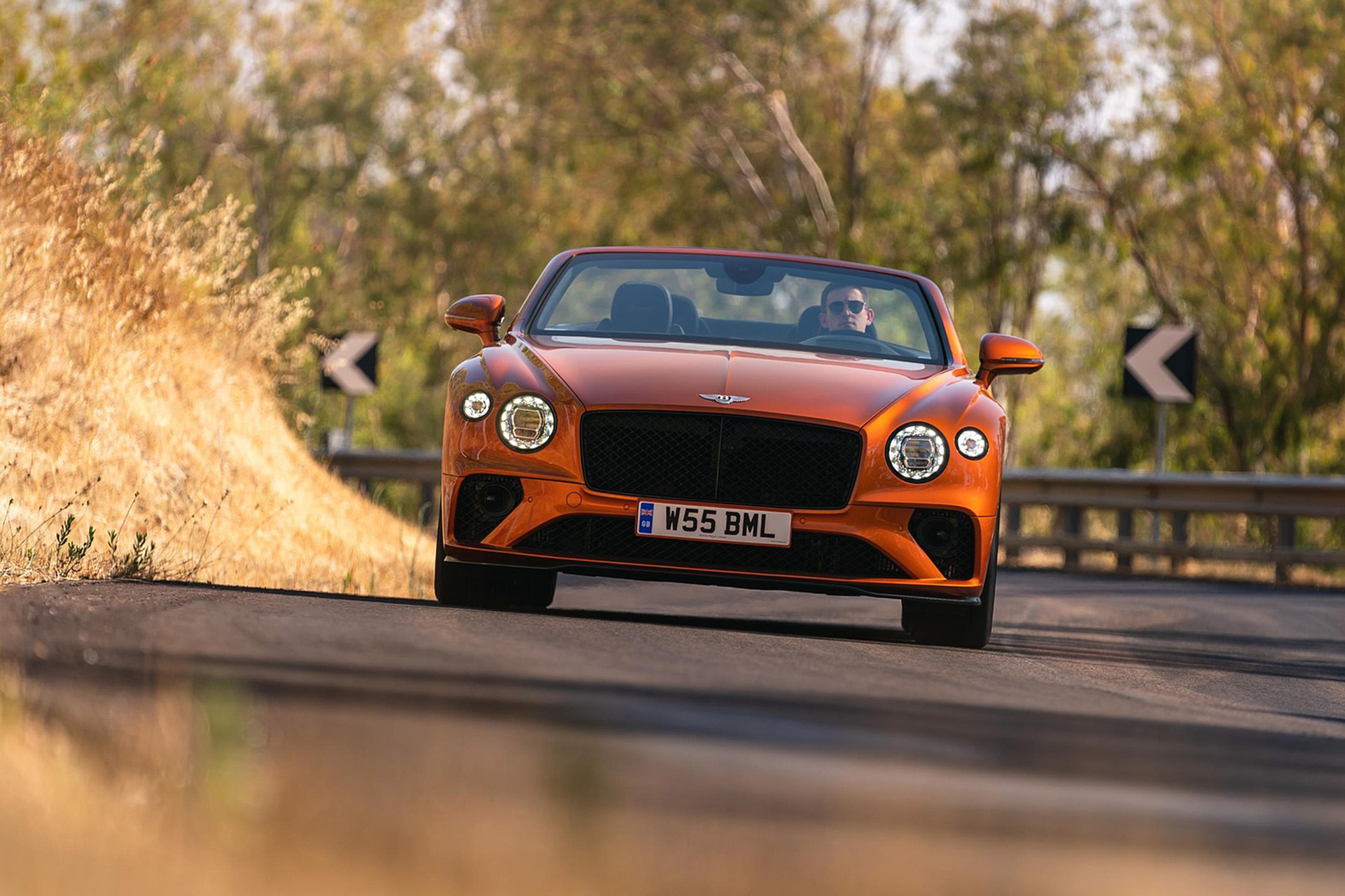 Download 2022 Bentley Continental GT Speed Convertible - Front HD Wallpaper 1921x1280 #27