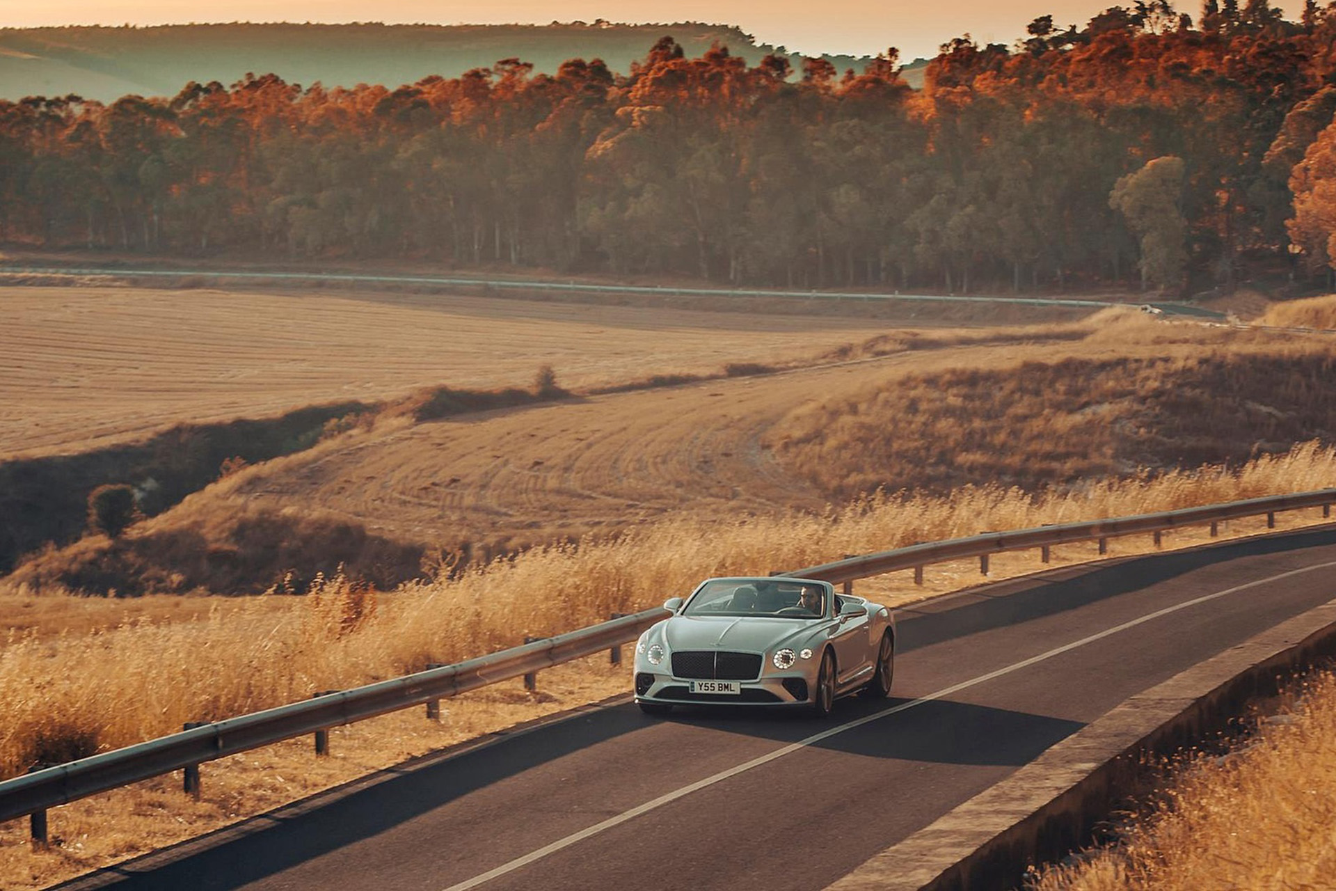 Download 2022 Bentley Continental GT Speed Convertible - Front HD Wallpaper 1920x1280 #8