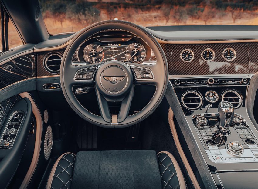 2022 Bentley Continental GT Speed Convertible - Interior, Cockpit Wallpaper 850x624 #19