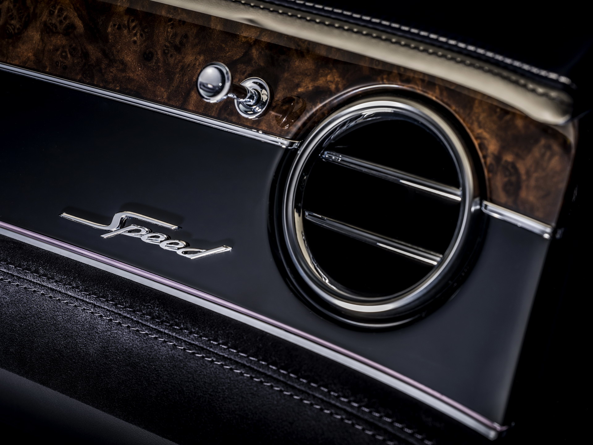 Download 2022 Bentley Continental GT Speed Convertible - Interior, Detail HD Wallpaper 1920x1440 #74