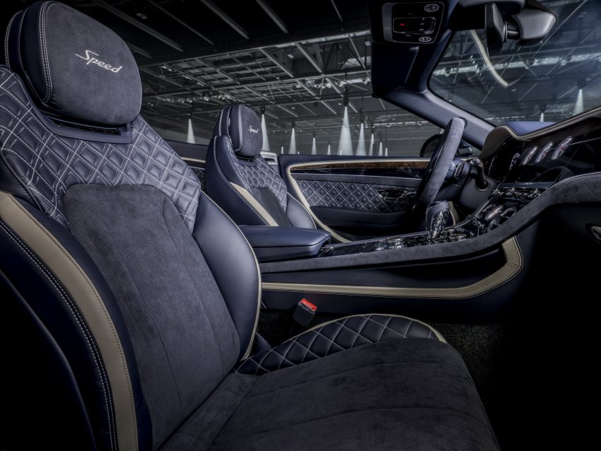 2022 Bentley Continental GT Speed Convertible - Interior, Front Seats Wallpaper 850x638 #72