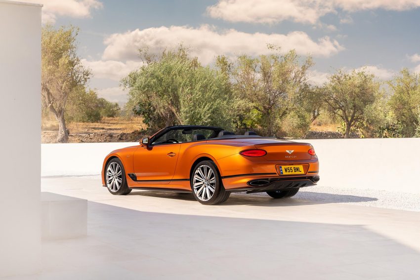 2022 Bentley Continental GT Speed Convertible - Rear Three-Quarter Wallpaper 850x567 #39