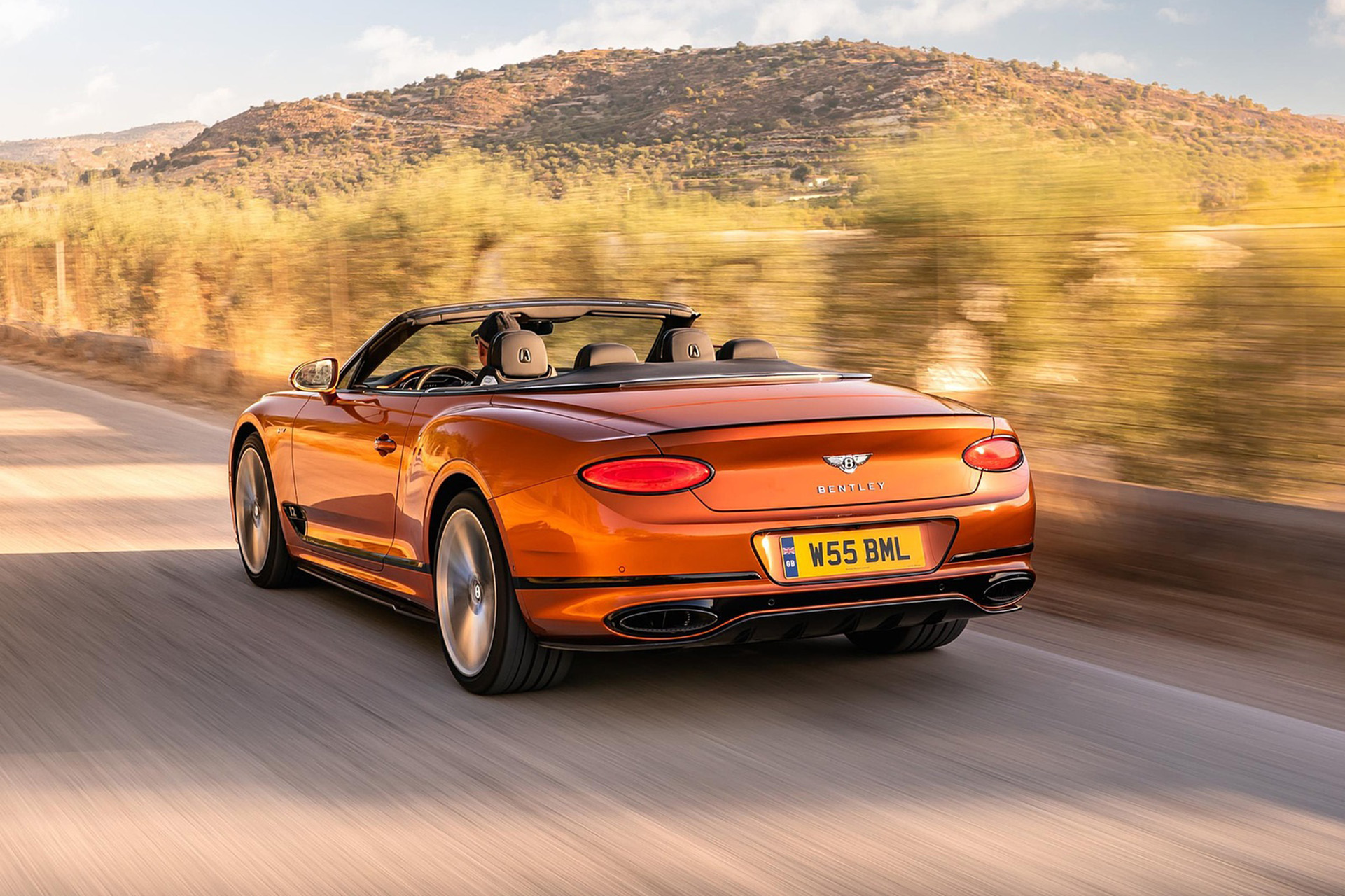 Download 2022 Bentley Continental GT Speed Convertible - Rear Three-Quarter HD Wallpaper 1921x1280 #28