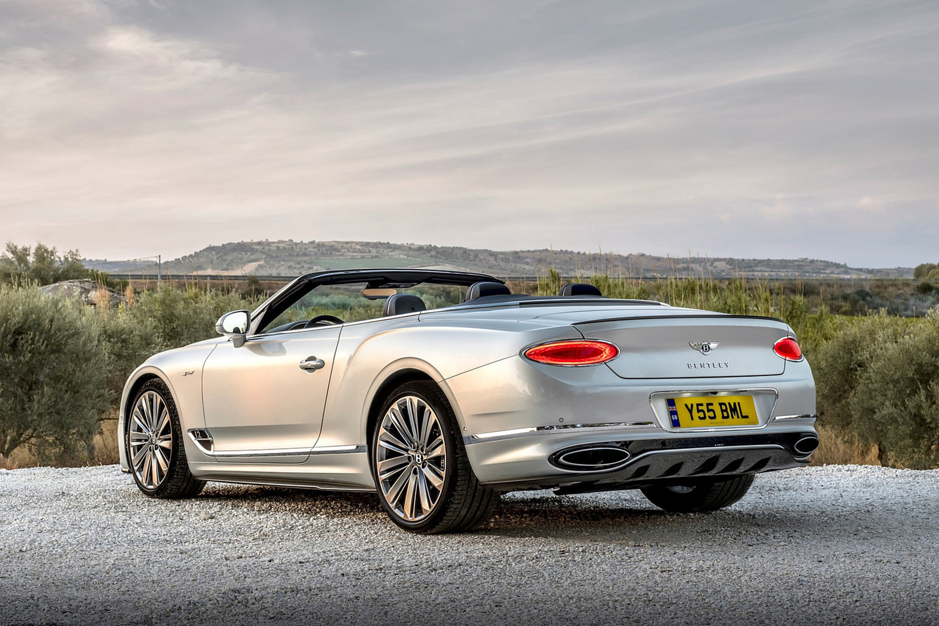 Download 2022 Bentley Continental GT Speed Convertible - Rear Three-Quarter HD Wallpaper 1920x1280 #13