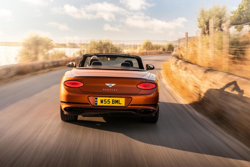 2022 Bentley Continental GT Speed Convertible - Rear Wallpaper 850x566 #29
