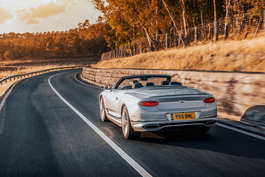 2022 Bentley Continental GT Speed Convertible - Rear Wallpaper 850x567 #5