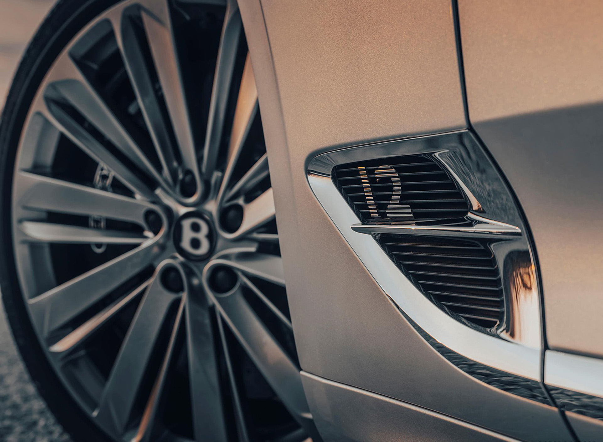 Download 2022 Bentley Continental GT Speed Convertible - Side Vent HD Wallpaper 1920x1409 #15