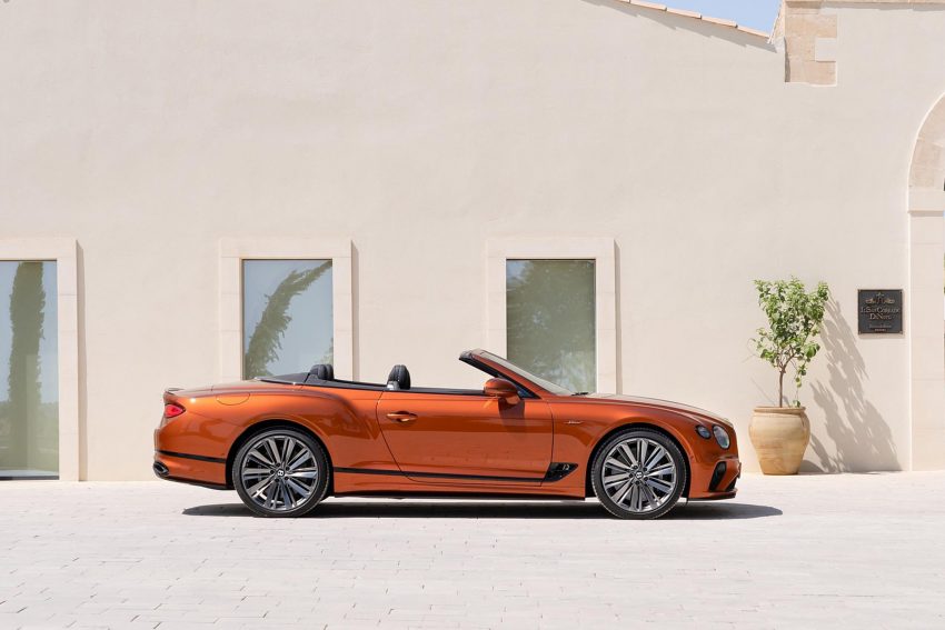 2022 Bentley Continental GT Speed Convertible - Side Wallpaper 850x567 #40