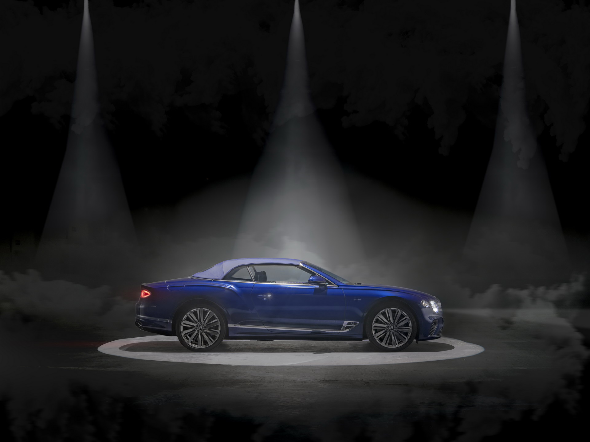 Download 2022 Bentley Continental GT Speed Convertible - Side HD Wallpaper 1920x1440 #61