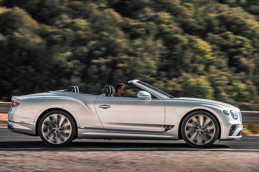 2022 Bentley Continental GT Speed Convertible - Side Wallpaper 850x567 #10