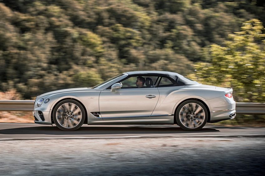 2022 Bentley Continental GT Speed Convertible - Side Wallpaper 850x567 #11