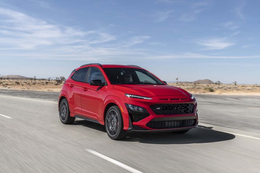 2022 Hyundai Kona N - Front Three-Quarter Wallpaper 850x567 #1