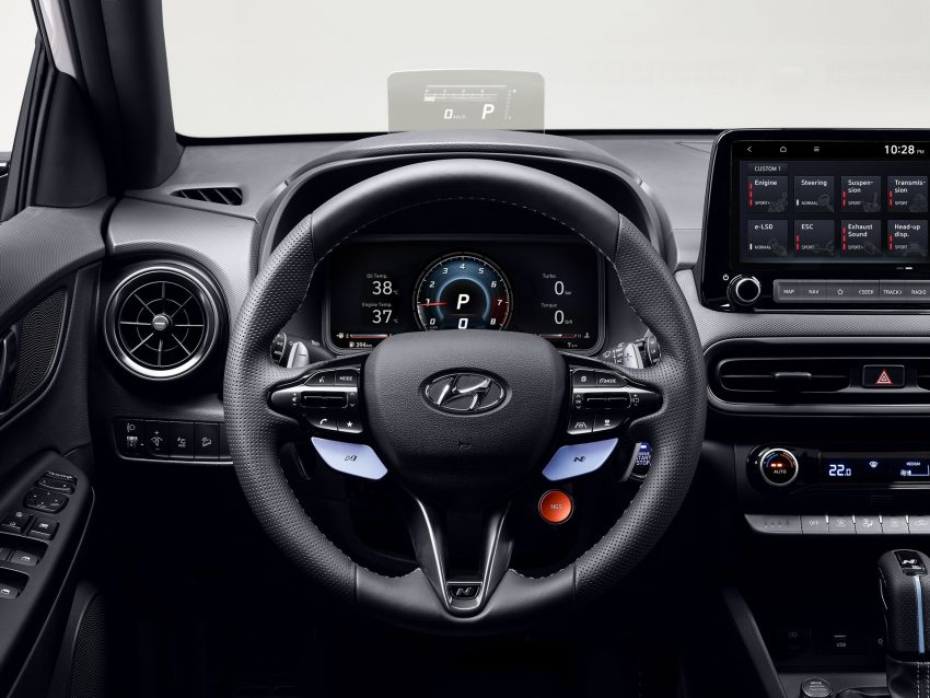 2022 Hyundai Kona N - Interior, Cockpit Wallpaper 850x638 #63