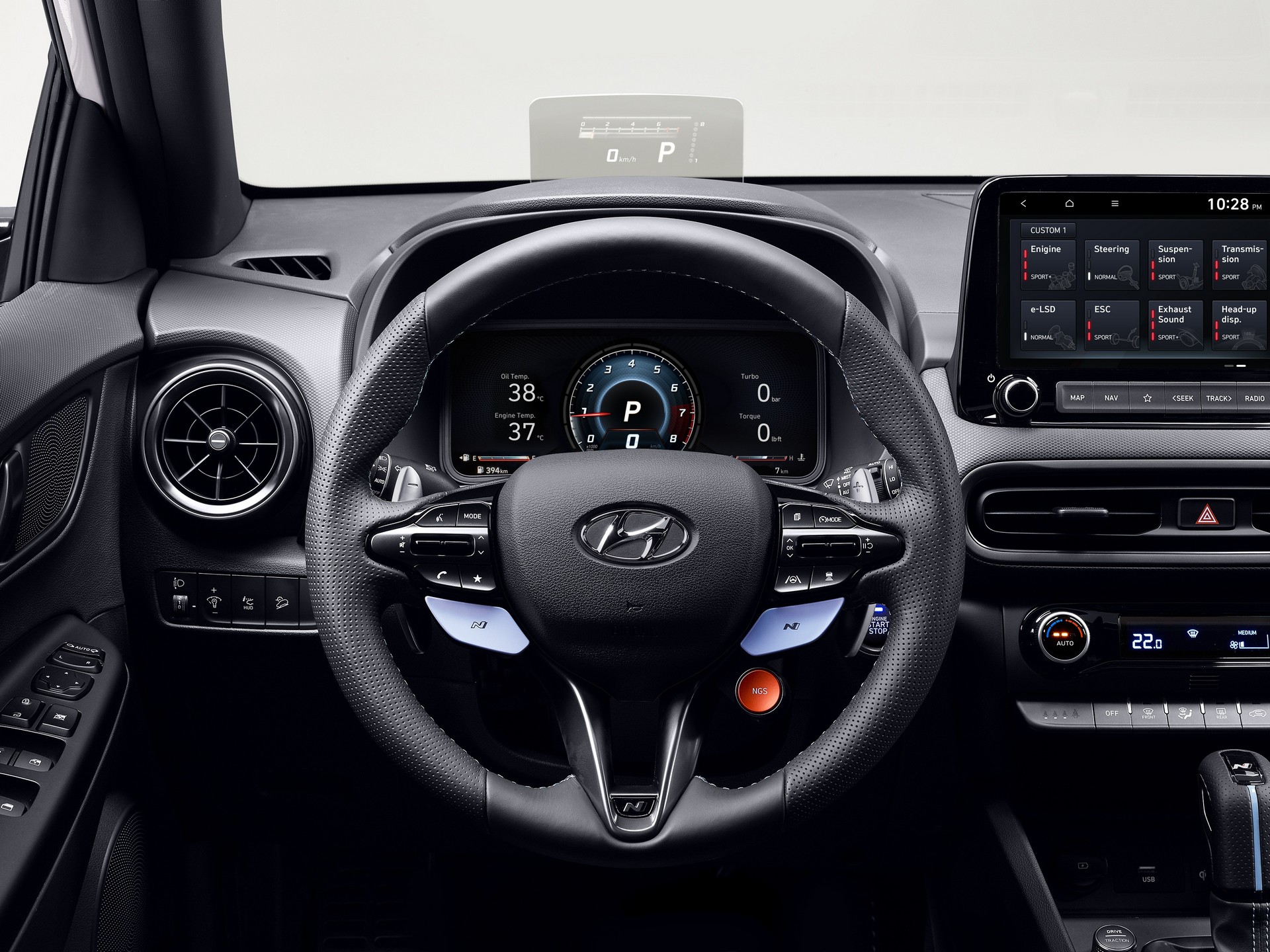 Download 2022 Hyundai Kona N - Interior, Cockpit HD Wallpaper 1920x1440 #63
