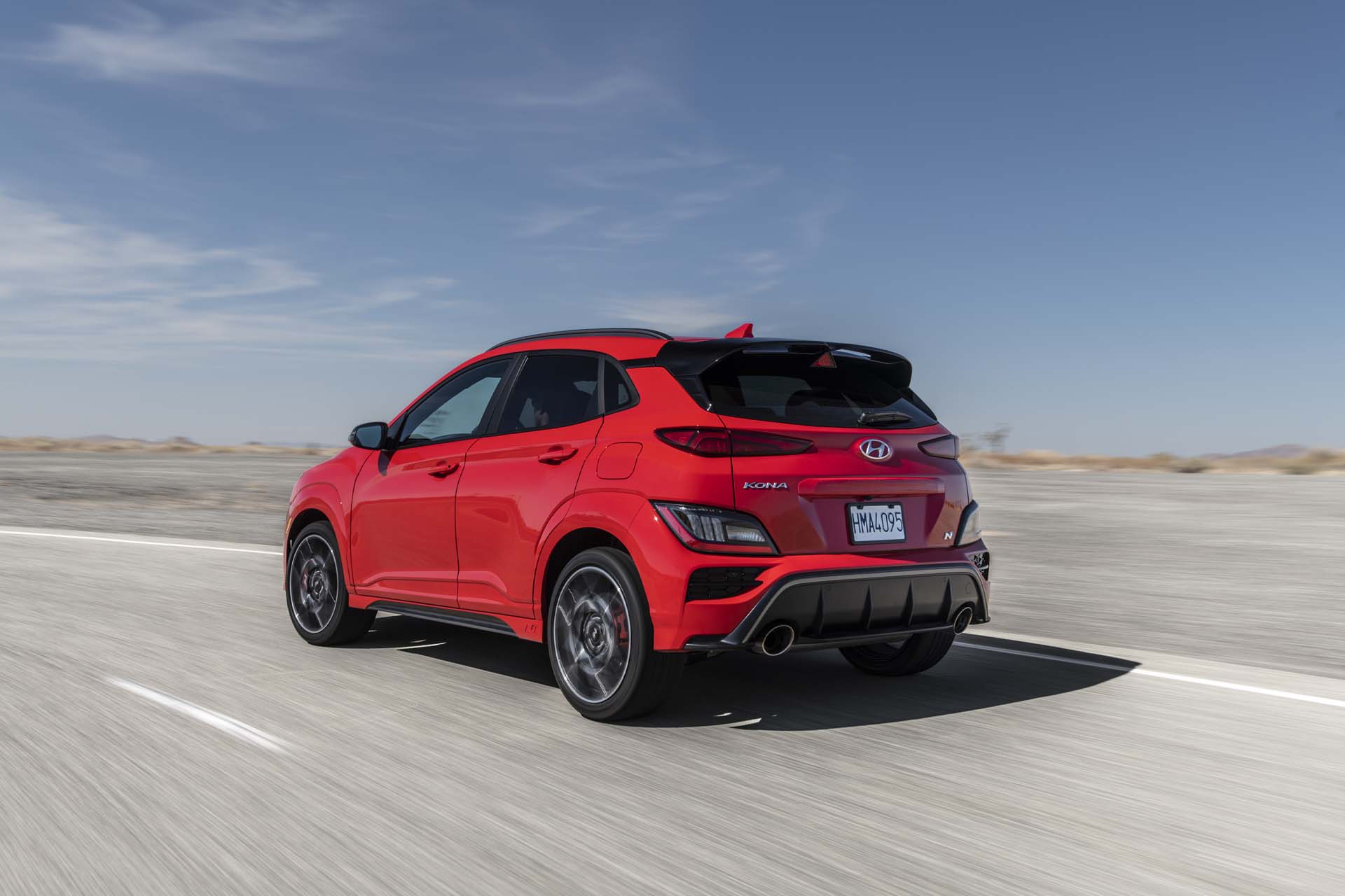 Download 2022 Hyundai Kona N - Rear Three-Quarter HD Wallpaper 1920x1280 #6