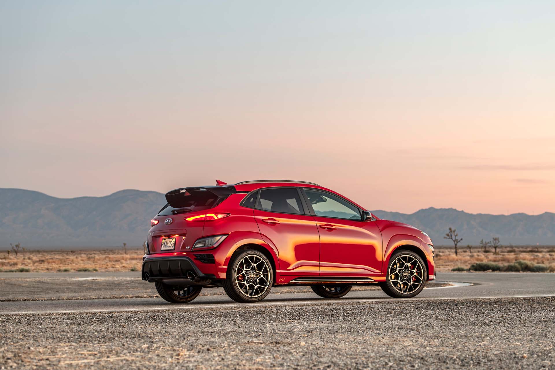 Download 2022 Hyundai Kona N - Rear Three-Quarter HD Wallpaper 1920x1280 #26