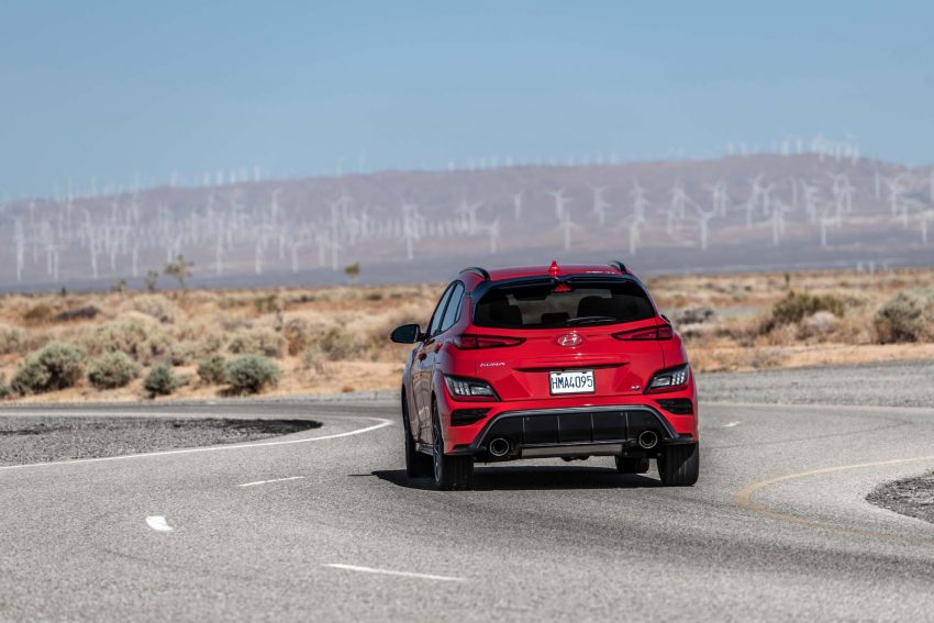 2022 Hyundai Kona N - Rear Wallpaper 850x567 #16