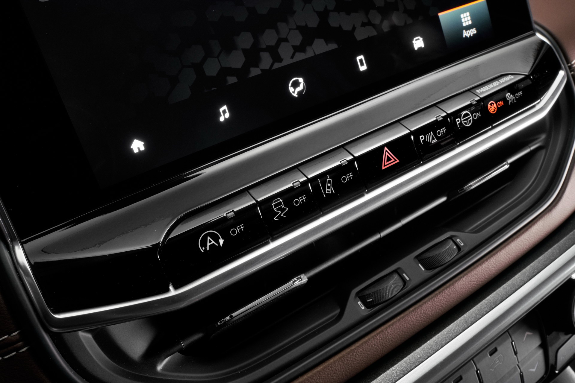 Download 2022 Jeep Compass S 4xe - Central Console HD Wallpaper 1920x1280 #11