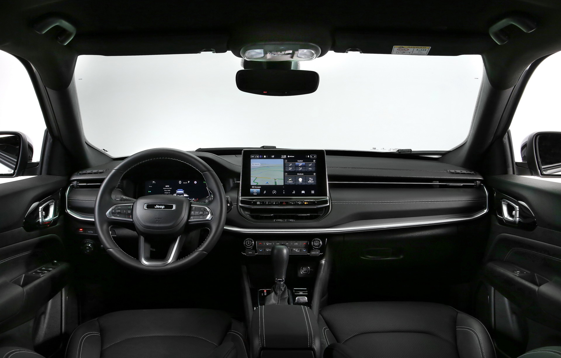 Download 2022 Jeep Compass S 4xe - Interior, Cockpit HD Wallpaper 1920x1227 #14