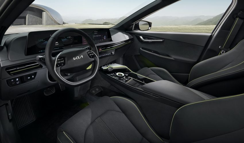 2022 Kia EV6 GT - Interior Wallpaper 850x497 #7