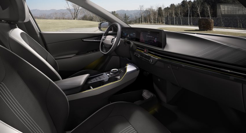 2022 Kia EV6 GT Line - Interior Wallpaper 850x459 #5