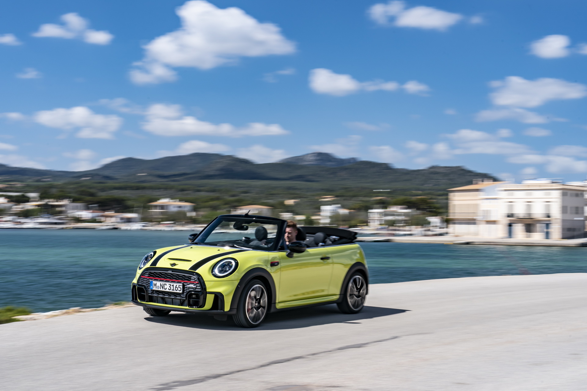 Download 2022 MINI John Cooper Works Cabrio - Front Three-Quarter HD Wallpaper 1920x1280 #8
