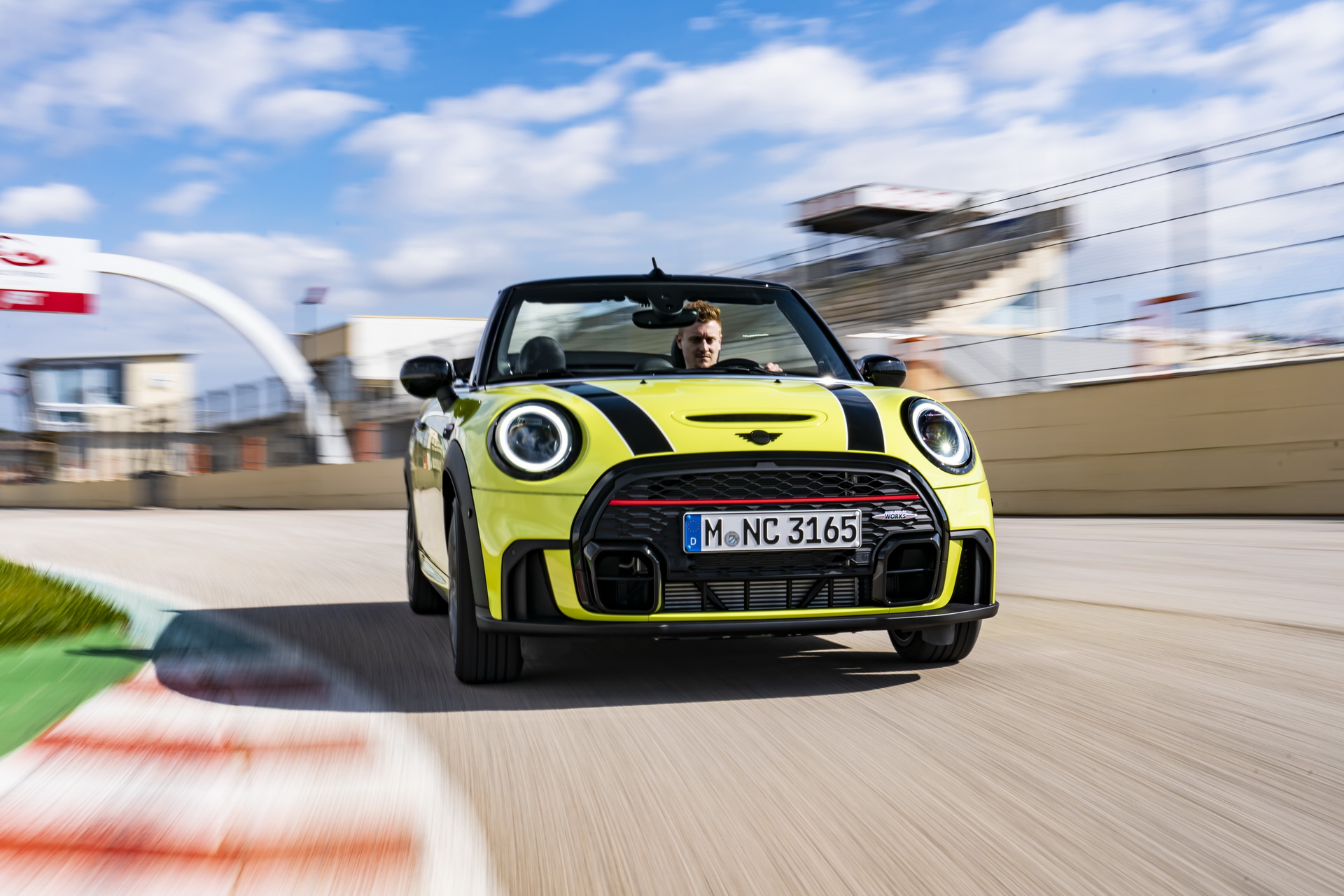 Download 2022 MINI John Cooper Works Cabrio - Front HD Wallpaper 1920x1280 #2