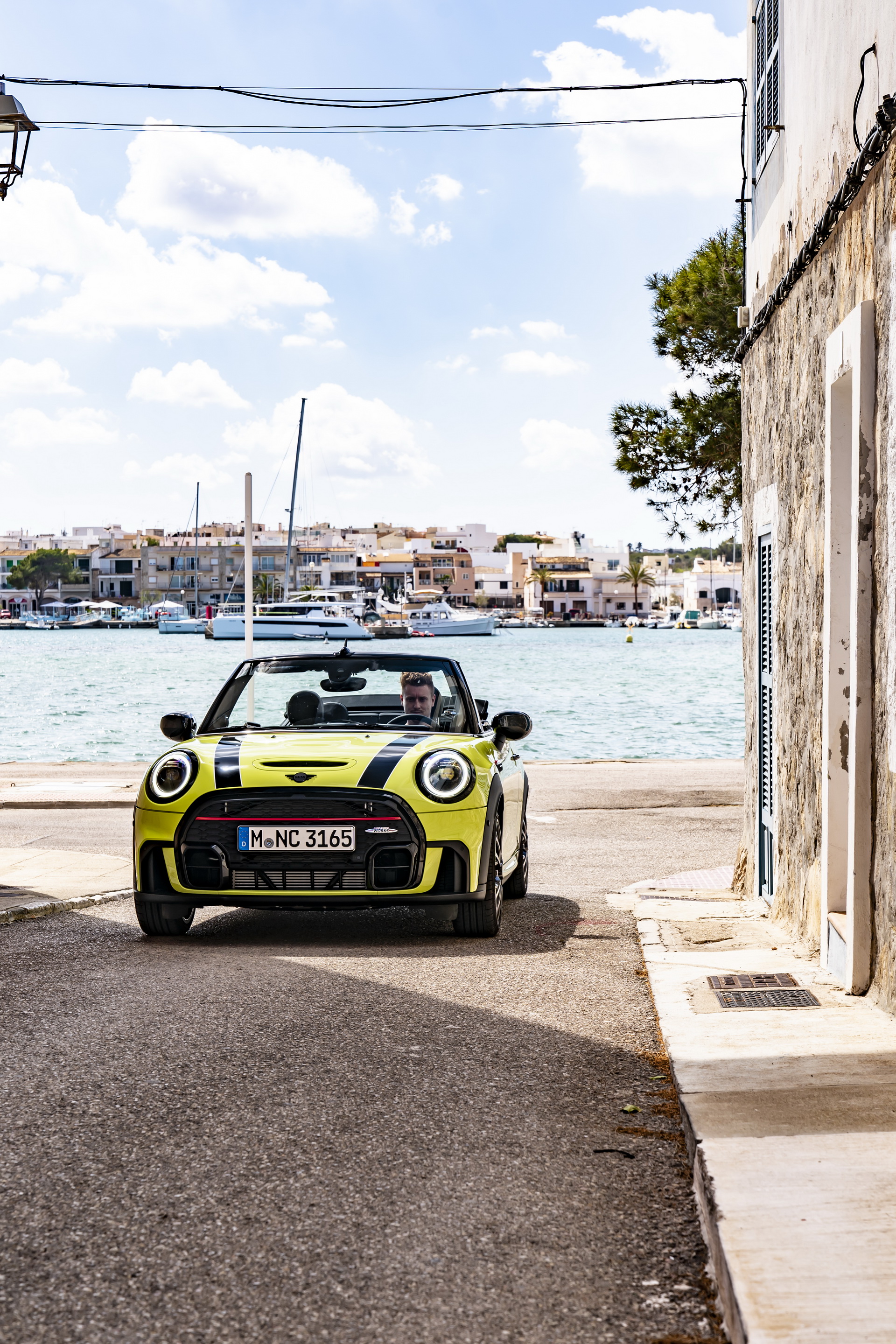 Download 2022 MINI John Cooper Works Cabrio - Front HD Phone Wallpaper 1920x2880 #34