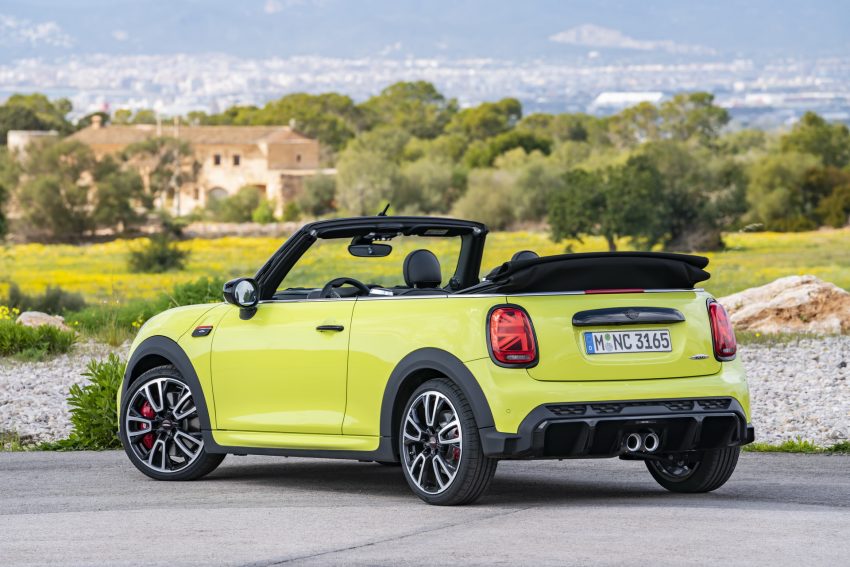 2022 MINI John Cooper Works Cabrio - Rear Three-Quarter Wallpaper 850x567 #24