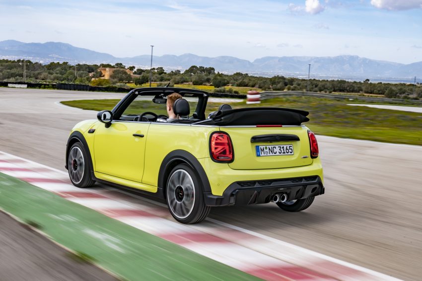 2022 MINI John Cooper Works Cabrio - Rear Three-Quarter Wallpaper 850x567 #7