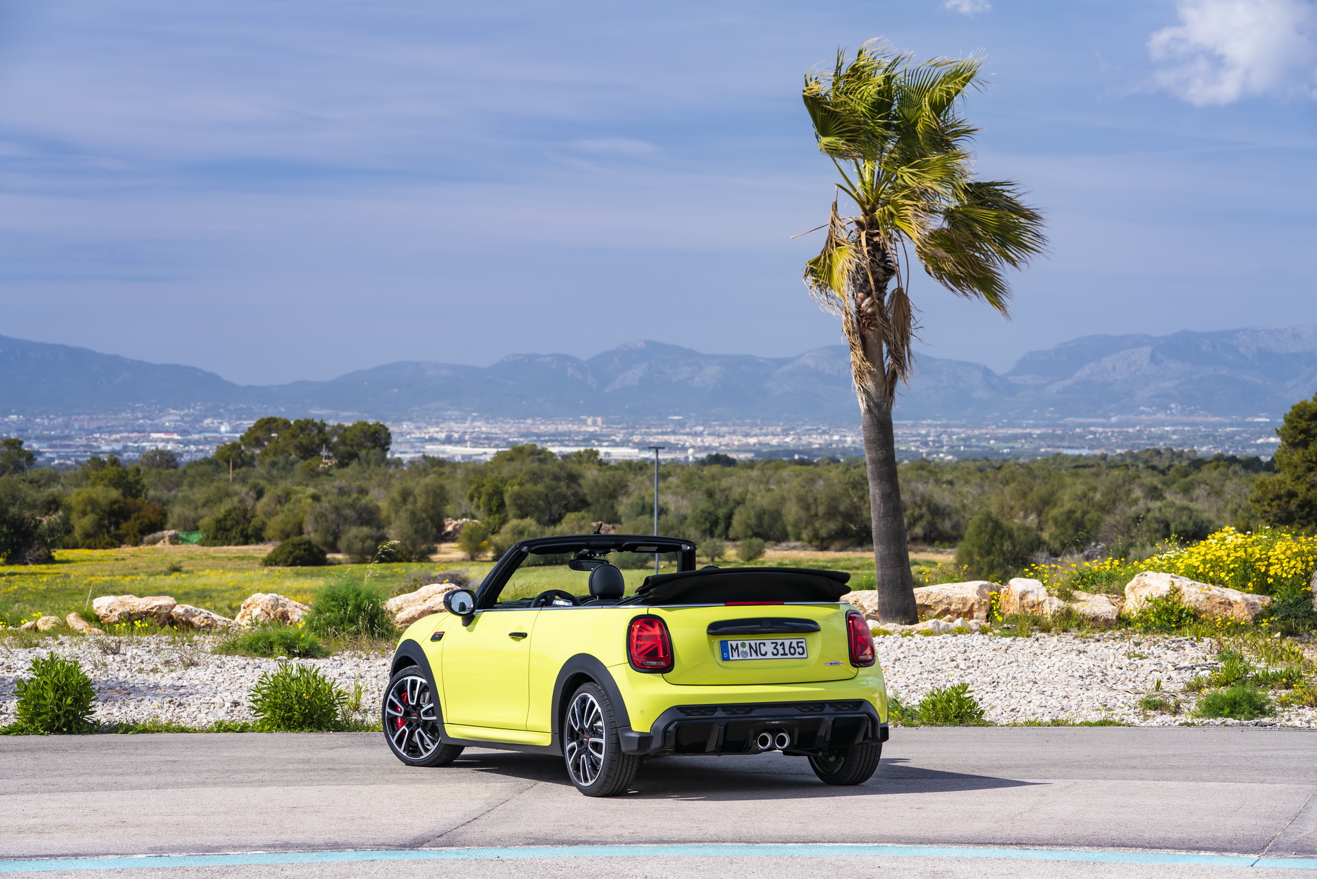 Download 2022 MINI John Cooper Works Cabrio - Rear Three-Quarter HD Wallpaper 1920x1281 #25