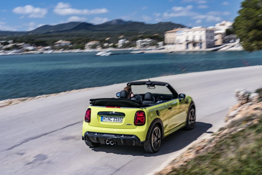 2022 MINI John Cooper Works Cabrio - Rear Three-Quarter Wallpaper 850x567 #10